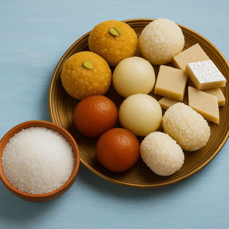image of sugary food items